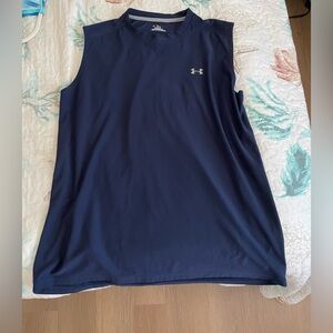 Under Armour Dark Blue Sleeveless Top
